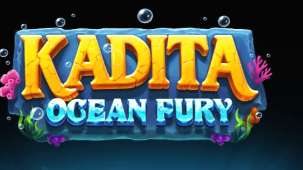 Tampilan visual slot Kadita Ocean Fury dengan latar belakang kerajaan bawah laut dan Dewi Kadita.