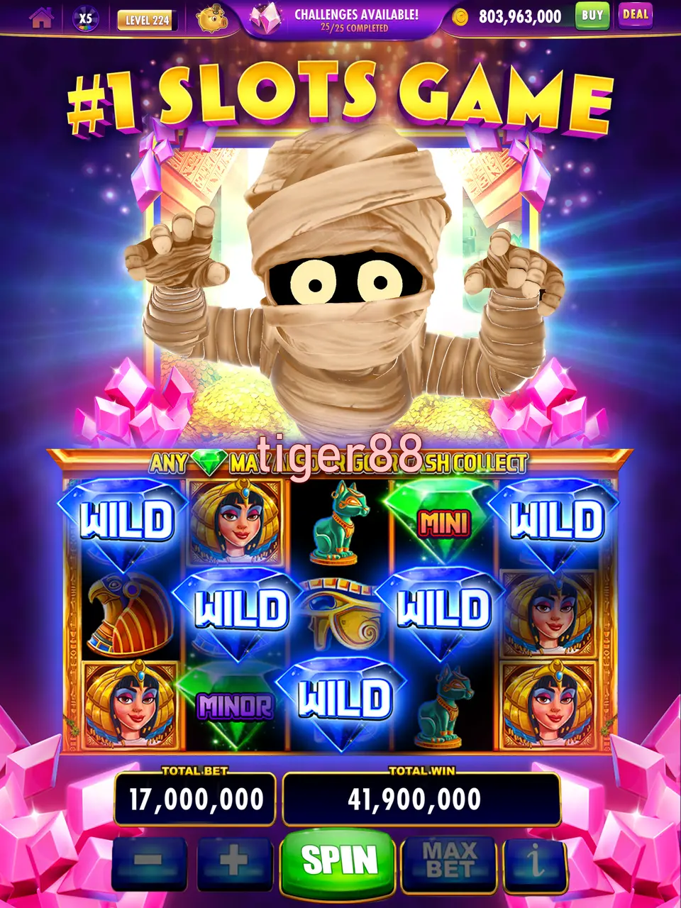 tiger88 Tangkapan Layar Resmi APK